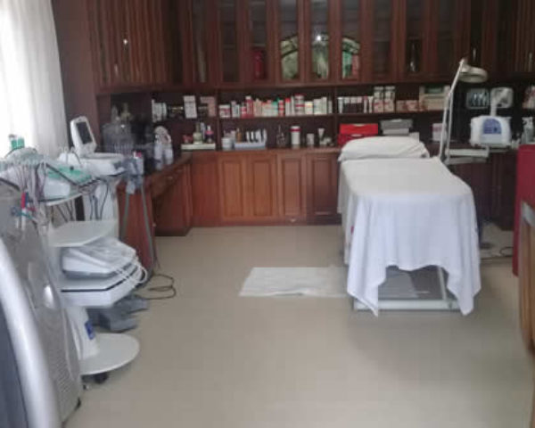 Sala de atendimento do Nivalda Centro de Estética